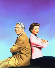 This is an image of 250904 Spencer Tracy & Katharine Hepburn Photograph & Poster
