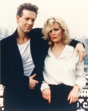 This is an image of 251851 Kim Basinger & Mickey Rourke Photograph & Poster