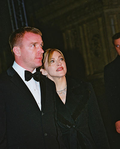 This is an image of 254140 Madonna and Guy Ritchie Photograph & Poster