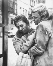 This is an image of 172460 Dustin Hoffman & Jon Voight Photograph & Poster