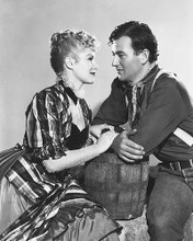 This is an image of 172514 John Wayne and Claire Trevor Photograph & Poster
