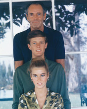 This is an image of 255268 Henry Fonda & Peter Fonda & Jane Fonda Photograph & Poster