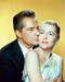 This is an image of 255926 Rossano Brazzi & Joan Fontaine Photograph & Poster