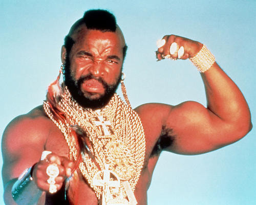 This is an image of 252856 Mr. T Photograph & Poster