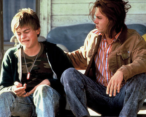 This is an image of 254373 Johnny Depp & Leonardo Dicaprio Photograph & Poster
