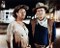 This is an image of 256302 John Wayne & Robert Mitchum Photograph & Poster