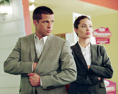 This is an image of 269800 Mr. & Mrs. Smith Photograph & Poster