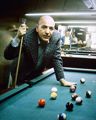 This is an image of 271785 Telly Savalas Photograph & Poster