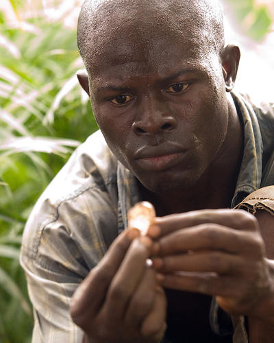 This is an image of 274172 Djimon Hounsou Photograph & Poster