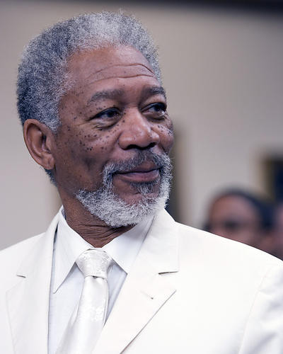 This is an image of 275546 Morgan Freeman Photograph & Poster