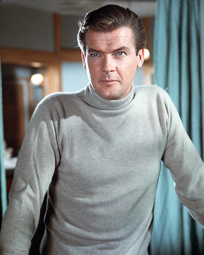 This is an image of 276737 Roger Moore Photograph & Poster