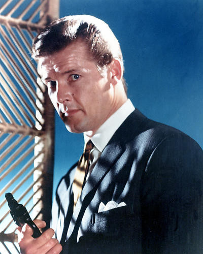 This is an image of 276861 Roger Moore Photograph & Poster