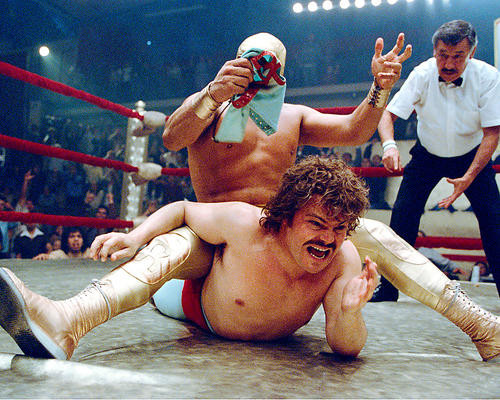 This is an image of 273428 Nacho Libre Photograph & Poster