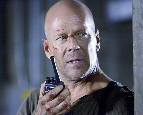 This is an image of 275568 Bruce Willis Photograph & Poster