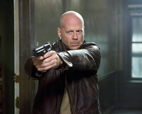 This is an image of 275570 Bruce Willis Photograph & Poster