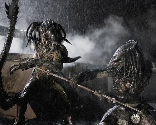 This is an image of 277821 Aliens Vs Predator Requiem Photograph & Poster