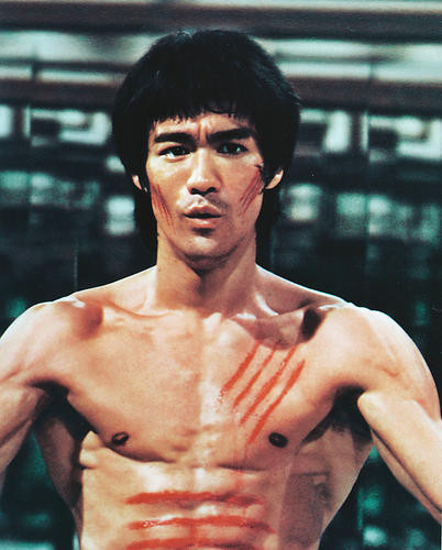 This is an image of 234132 Bruce Lee Photograph & Poster