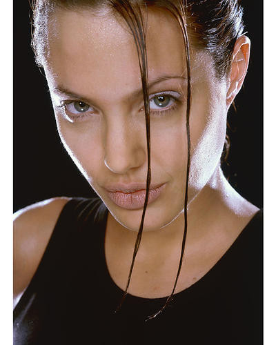 This is an image of 253606 Angelina Jolie Photograph & Poster