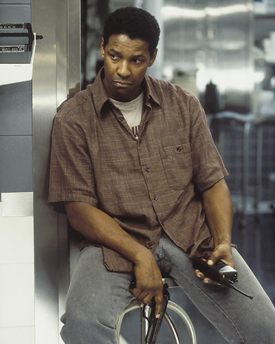 This is an image of 254874 Denzel Washington Photograph & Poster