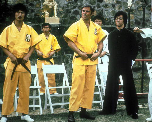 This is an image of 256782 Bruce Lee Photograph & Poster