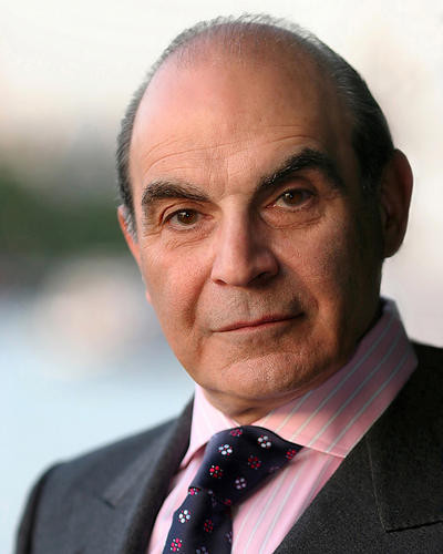 This is an image of 282150 David Suchet Photograph & Poster