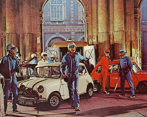 This is an image of 282435 The Italian Job Photograph & Poster