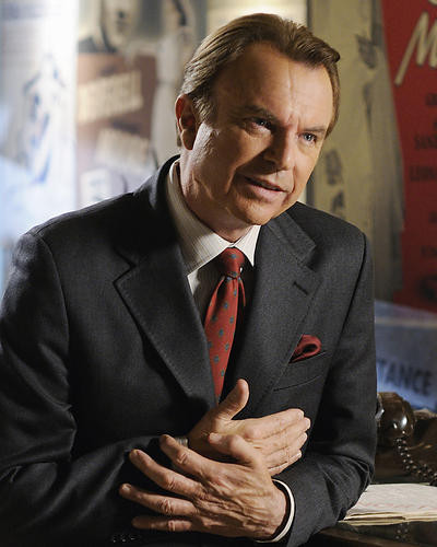 This is an image of 282626 Sam Neill Photograph & Poster