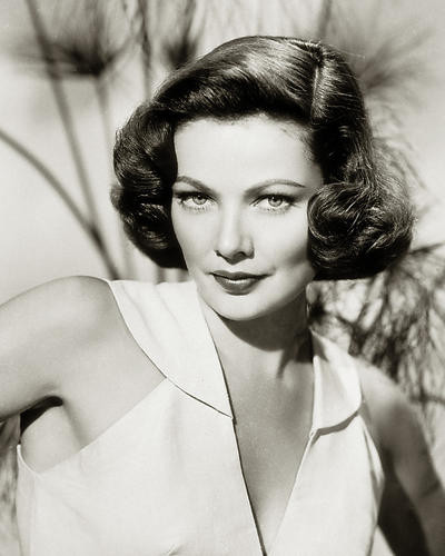 This is an image of 283296 Gene Tierney Photograph & Poster