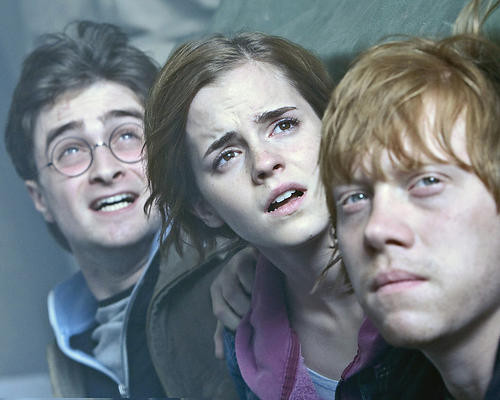 This is an image of 283019 Harry Potter and the Deathly Hallows Photograph & Poster