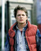 This is an image of 283039 Michael J.Fox Photograph & Poster