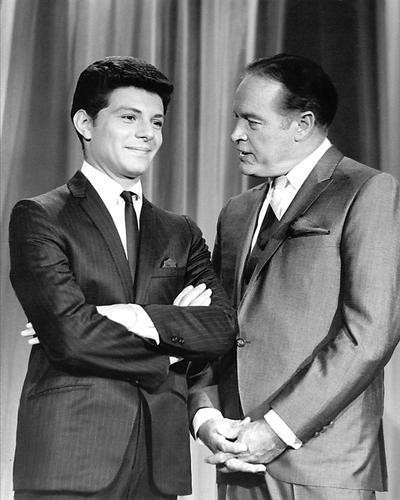 This is an image of 192762 Frankie Avalon and Bob Hope Photograph & Poster