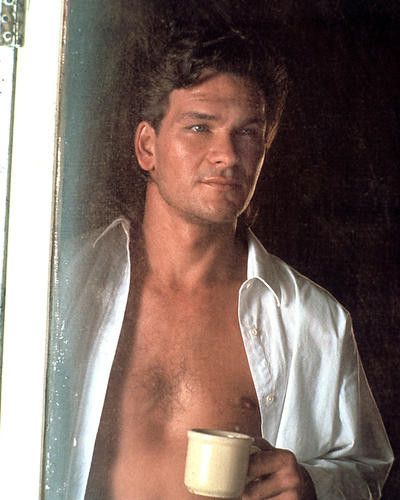 This is an image of 283131 Patrick Swayze Photograph & Poster