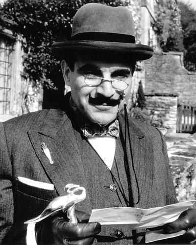 This is an image of 193394 David Suchet Photograph & Poster