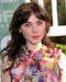 This is an image of 270265 Zooey Deschanel Photograph & Poster