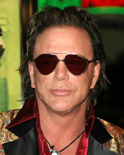 This is an image of 270515 Mickey Rourke Photograph & Poster