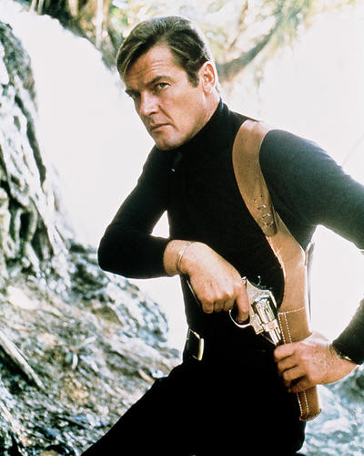 This is an image of 217312 Roger Moore Photograph & Poster