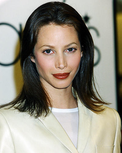 This is an image of 247950 Christy Turlington Photograph & Poster