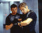 This is an image of 250134 George Clooney and Matt Damon Photograph & Poster