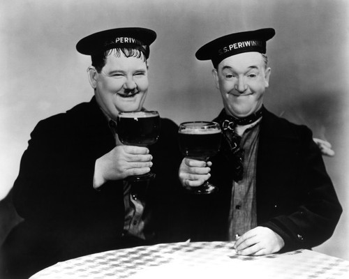 This is an image of Prints & Posters of Laurel and Hardy 105940