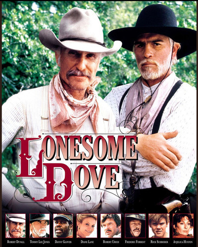 A Tommy Lee Jones Lonesome Dove Movie POSTER 27 x 40 Robert Duvall