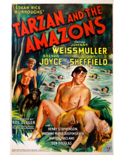 This is an image of Prints & Posters of Tarzan and the Amazons 203180