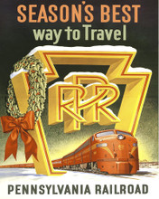 This is an image of Prints & Posters of Pennsylvania Railroad 204029