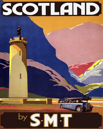 This is an image of Prints & Posters of Scotland by Scottish Motor Traction 204044
