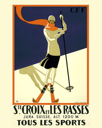 This is an image of Prints & Posters of St. Croix Et Les Rasses Switzerland 204049