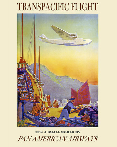 This is an image of Prints & Posters of Pan American Airways 204061