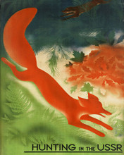 This is an image of Prints & Posters of Fox Hunting in the Ussr 204075