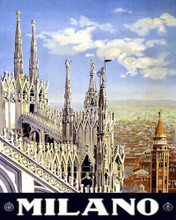 This is an image of Prints & Posters of Milan Italy 204106