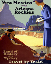 This is an image of Prints & Posters of New Mexico Arizona Rockies 204108