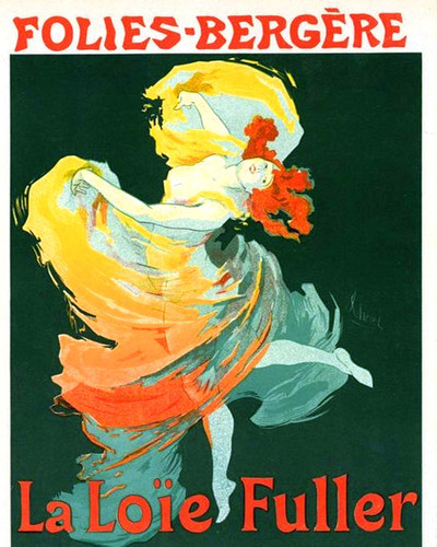 This is an image of Prints & Posters of Folies-Bergere La Loie Fuller 204137