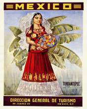 This is an image of Prints & Posters of Mexico Tehuantepec 204143